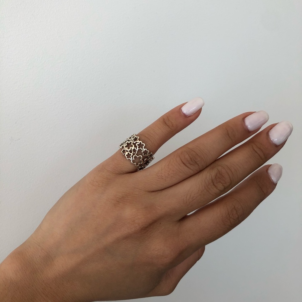 Tous ring sterling silver